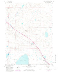 Cooper Lake North 1955 topographic map thumbnail