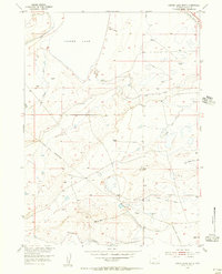 Cooper Lake South 1955 topographic map thumbnail