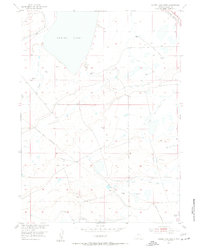 Cooper Lake South 1955 topographic map thumbnail