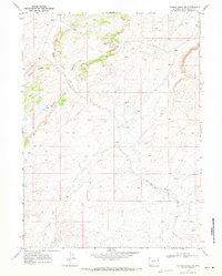 Cooper Ridge NE 1968 topographic map thumbnail