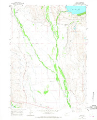 Cora 1964 topographic map preview