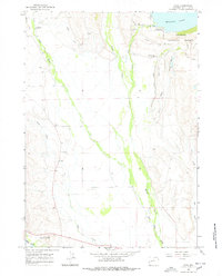 Cora 1964 topographic map thumbnail
