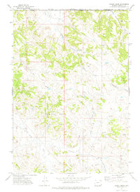 Corral Creek 1971 topographic map thumbnail