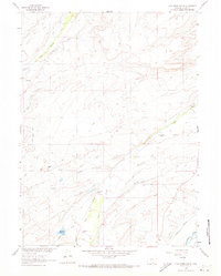 Cow Creek Ranch 1961 topographic map thumbnail