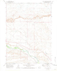 Cow Hollow Creek 1969 topographic map preview
