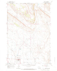 Cowley 1966 topographic map thumbnail