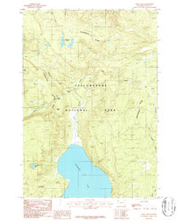Craig Pass 1986 topographic map thumbnail