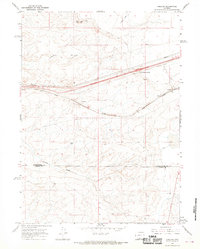 Creston 1966 topographic map thumbnail