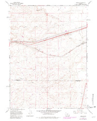 Creston 1966 topographic map thumbnail