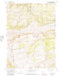 Crimson Dawn 1960 topographic map thumbnail