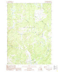 Crooked Creek 1989 topographic map thumbnail