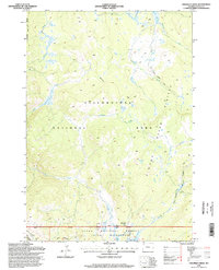 Crooked Creek 1996 topographic map thumbnail