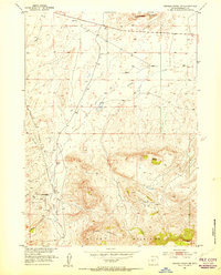Crooks Creek NE topographic map thumbnail