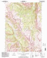 Crystal Peak 1996 topographic map thumbnail