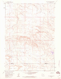 Circle Bar Lake 1958 topographic map thumbnail