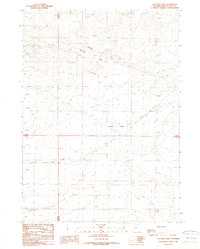Cyclone Draw 1988 topographic map thumbnail