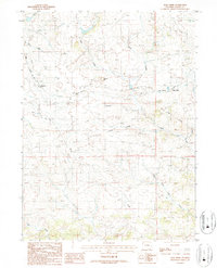 Dale Creek 1987 topographic map thumbnail