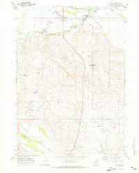 Daniel 1970 topographic map thumbnail