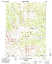 Darwin Peak 1996 topographic map thumbnail