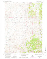 Davidson Flats 1968 topographic map preview