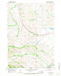 Dayton North 1964 topographic map thumbnail