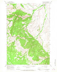 Dayton South 1964 topographic map thumbnail