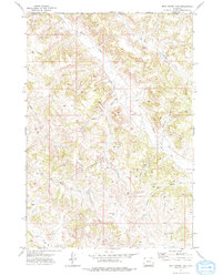 Dead Horse Lake 1971 topographic map thumbnail