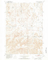 Dead Indian Hill 1951 topographic map preview
