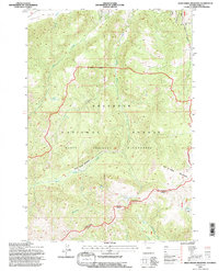 Dead Indian Meadows 1991 topographic map thumbnail