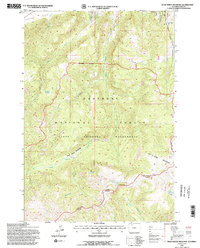 Dead Indian Meadows 1991 topographic map thumbnail