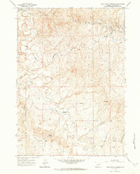 Dead Woman Crossing 1961 topographic map thumbnail