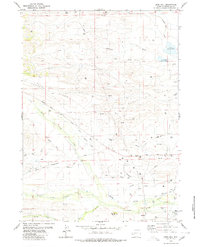Deer Hill 1980 topographic map thumbnail