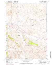 Del Monte Ridge 1958 topographic map preview