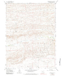 Dereemer Ranch 1962 topographic map thumbnail