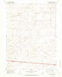 Desert Springs 1970 topographic map thumbnail