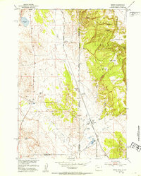 Dewey topographic map thumbnail