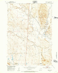 Dewey SW 1951 topographic map thumbnail