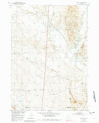 Dewey SW 1951 topographic map thumbnail