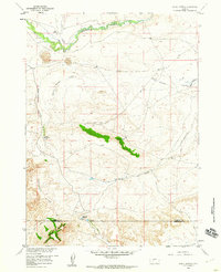 Dickie Springs 1958 topographic map thumbnail