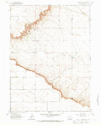 Dickinson Hill 1963 topographic map thumbnail
