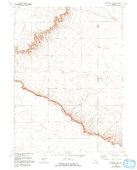 Dickinson Hill 1963 topographic map thumbnail