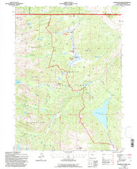 Dickinson Park 1991 topographic map thumbnail