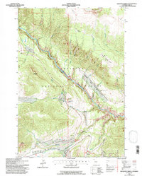 Dillworth Bench 1991 topographic map thumbnail