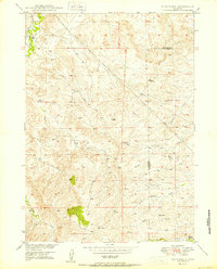 Dilts Ranch 1950 topographic map thumbnail