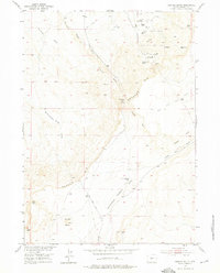 Dishpan Butte 1953 topographic map thumbnail