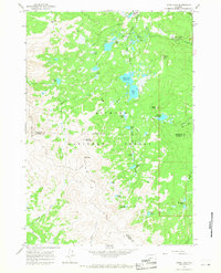 Dome Lake 1964 topographic map thumbnail