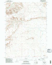 Doty Hill 1990 topographic map thumbnail