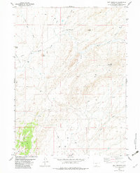 Doty Mountain 1982 topographic map thumbnail