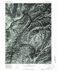 Doty Mountain NW topographic map thumbnail
