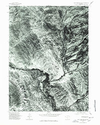 Doty Mountain SW topographic map thumbnail